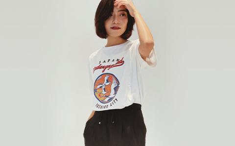 【期間限定！寄附額改定↓！】釧路市 マンホールTシャツ（白）S _F4F-1548