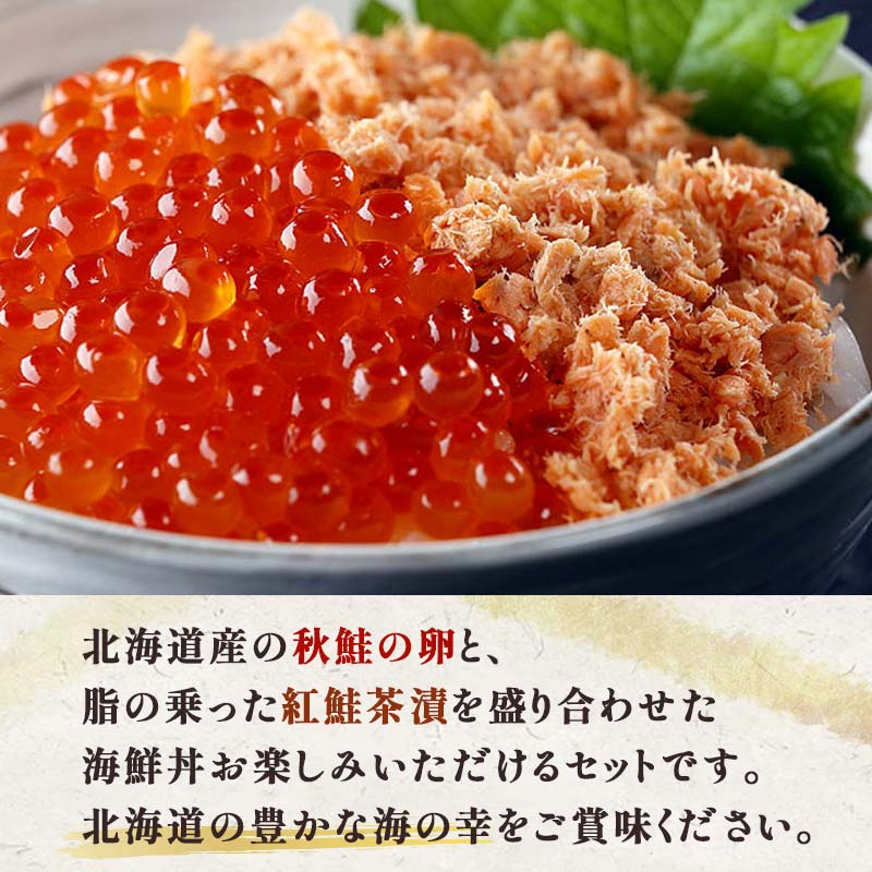 ＜熨斗なし・簡易包装のみ＞ 釧路おが和 鮭といくらの親子丼セット イクラ サケ しゃけ 秋鮭いくら 父の日 母の日 お中元 贈答 ギフト 御中元 贈り物 手土産 熨斗 のし ラッピング プレゼント _F4F-8248