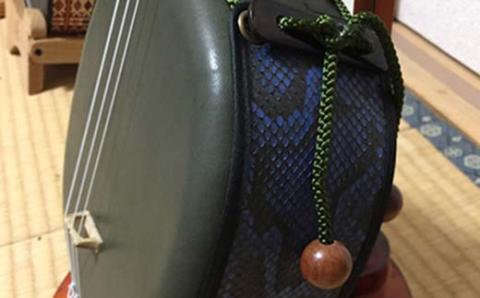 えぞ三弦 タガヤサン(えぞ鹿の角を使用) 楽器 弦楽器 鹿の角 鹿 蝦夷 エゾシカ _F4F-8900