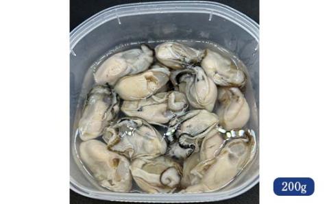 剥きたて発送！牡蠣の剥き身200g _F4F-2993