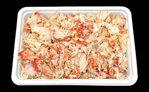 【期間限定！寄附額改定↓！】花咲剥き身300g 花咲ガニ 花咲蟹 かに カニ むき身 ボイル かに丼 魚介類 魚介 海鮮 北海道 釧路 _F4F-3001