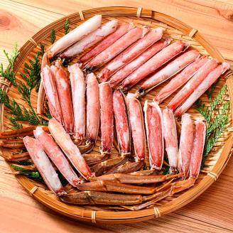 【期間限定！寄附額改定↓！】特選・生冷ずわいかに脚(ビードロカット)700g ふるさと納税 かに 蟹 足 カニ ギフト むき身 ギフト 脚 海鮮 バーベキュー しゃぶしゃぶ 鍋 セット 食材 グルメ 海鮮 _F4F-3305