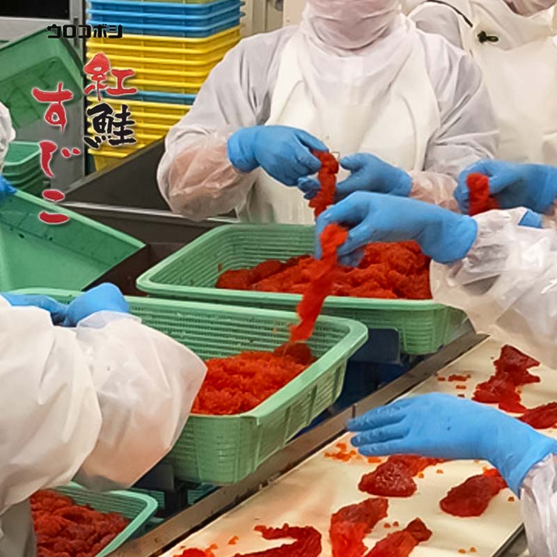 紅鮭筋子 コク醤油味 2kg 釧路ウロコボシ 業務用 北海道 すじこ 筋子 海産物 海鮮 鮭 サケ さけ シャケ しゃけ 魚卵 _F4F-6159
