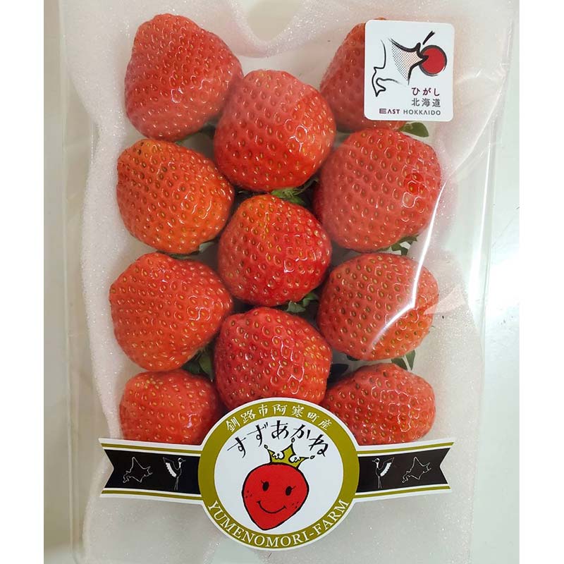 先行予約!【2026年6月末から順次発送】すずあかね(M～L) 約900g(4パック入り)夏いちご イチゴ 夏イチゴ 果物 苺 いちご 夏 スィーツ ケーキ フルーツ 北海道 _F4F-4623