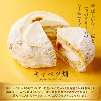 【期間限定！寄附額改定↓！】北海道 釧路発 大人気 スイーツ セット キャベツ畑＋デニッシュパンショコラ _F4F-4284