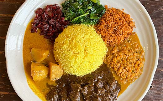 【3ヶ月連続定期便】ひだまり薬膳スパイスカレー 2個 冷凍 薬膳 スパイスカレー カレー スパイス デトックス 保存食 ジビエ 低糖質 ターメリックライス _F4F-4365