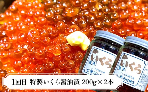 【定期便全4回】丸栄田村商店厳選 海鮮定期便 和商市場発 いくら イクラ 帆立 ホタテ 紅鮭 鮭 サケ 海鮮 海産 _F4F-7975