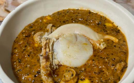 特大ホタテのキーマカレー 2種4袋(230g/1袋) カレー レトルト 温めるだけ 簡単調理 カレー レトルトカレー ホタテ 帆立 _F4F-8229