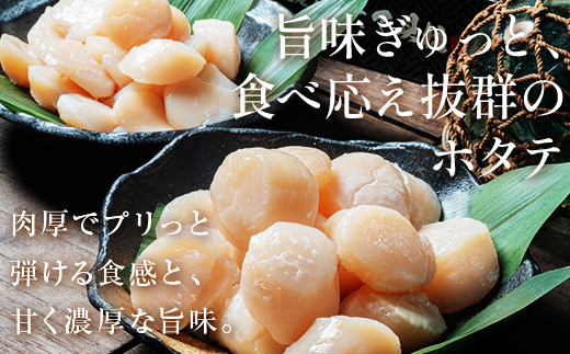 北海道産 ホタテ 中粒サイズ 900g 冷凍 特選 貝柱 貝 帆立 ホタテ ほたて 海鮮 マルア阿部商店 _F4F-8582