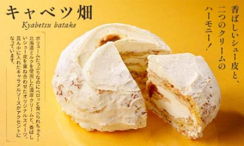 北海道 釧路発 大人気 スイーツ セット キャベツ畑＋カタラーナ _F4F-4285