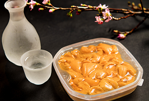 塩水うに (生ウニ) 80g _F4F-1569