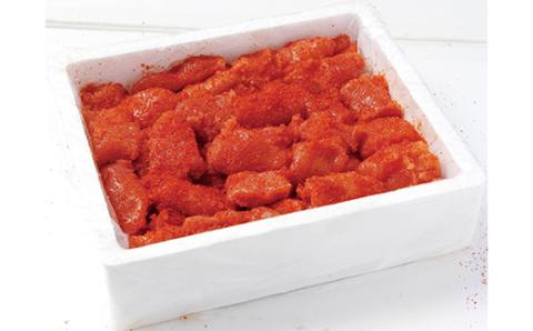 ご飯のお供に！辛子明太子(切子）1.0kg めんたいこ 魚卵 ごはん 魚介類 魚介 海鮮 北海道 釧路 _F4F-3000