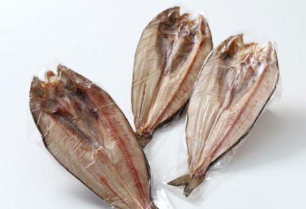 釧路産 一夜干し開きホッケ（真空）×3 ふるさと納税 ほっけ _F4F-0360