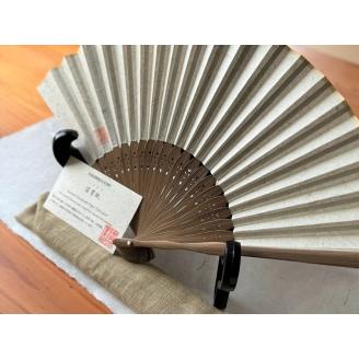 【期間限定！寄附額改定↓！】富貴紙扇子（無地） ふるさと納税 雑貨 団扇 うちわ 和紙 おしゃれ 音別町 北海道 _F4F-3585