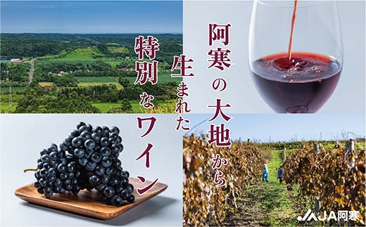 赤いシャッポワイン 赤ワイン 1本 北海道産 ワイン プレミアム 酒 北海道 阿寒町産 _F4F-3927