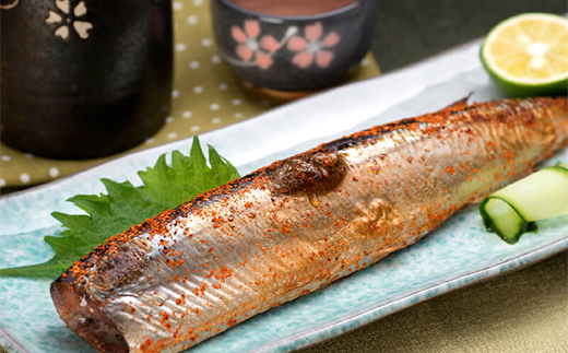 ピリ辛さんましょうが 1パック(3尾入)×3 秋刀魚 サンマ 魚 魚介 釧路 北海道産 _F4F-4461