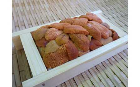 えぞバフンうに折60g×1 ボイル毛がに380～400g×1 ふるさと納税 うに かに F4F-5330