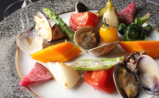 道東を味わうフレンチディナー 1名様 フレンチ フランス料理 フルコース コース料理 ディナー 旅行 _F4F-8373