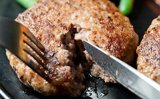 【期間限定！寄附額改定↓！】北海道産手作りジューシーハンバーグの大きさいろいろバラエティパック 無添加 ハンバーグ 肉 牛肉 豚肉 おかず 弁当_F4F-8544