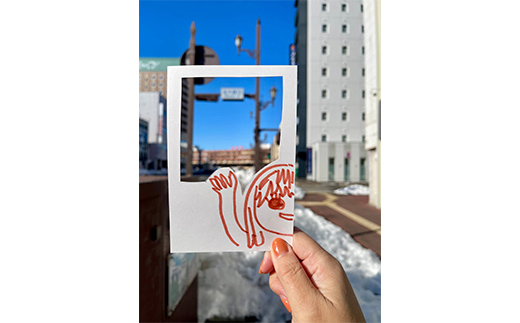 【期間限定！寄附額改定↓！】【ふるさと納税】★北海道釧路市在住イラストレーターの絵はがき制作講座★ 体験 アーティスト デザイナー イラストレーター イラスト アート 思い出 記念 写真 旅 トラベル 観光 自然 北海道 釧路市 _F4F-9162