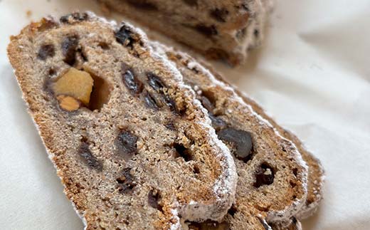 【期間限定！寄附額改定↓！】自家製酵母シュトーレン ラム酒漬けフルーツ＆ナッツの贅沢熟成 ドイツ菓子 クリスマス ギフト スイーツ 焼き菓子 _F5F-0051