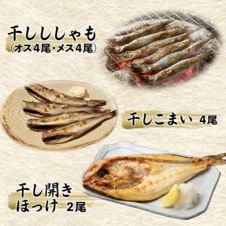 【期間限定！寄附額改定↓！】【3か月連続定期便】いくら1kg たらこ切子と明太子切子 おさかなBOXセット③ 魚介類 海鮮 定期便 いくら イクラ 北海道 秋鮭 鮭 鮭イクラ 干物 こまい ししゃも _F4F-8735