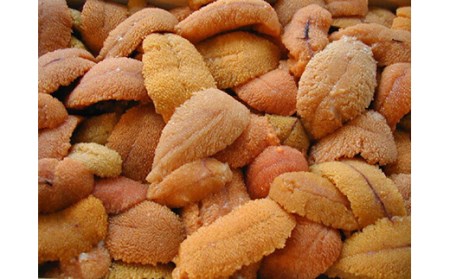 えぞバフンうに折60g×1 ボイル毛がに380～400g×1 ふるさと納税 うに かに F4F-5330