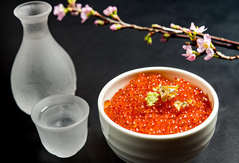 塩水うに (生ウニ) 100g いくら 昆布醤油漬け 100g _F4F-1572