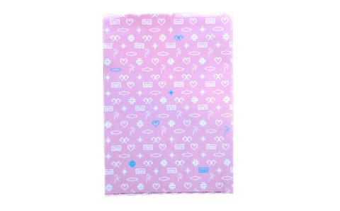 アイヌ文様A4クリアファイル 3枚セット アイヌ 民芸品 北海道 雑貨 グッズ 日用品 民芸 伝統 文様 _F4F-1873