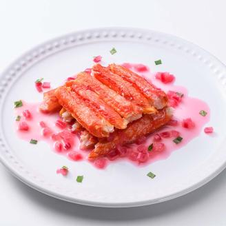 訳あり ボイルズワイガニむき身250g かに 蟹 カニ かにしゃぶ 鍋 剥き身 蟹脚 海鮮 魚介 お祝い 釧路 北海道 _F4F-3518