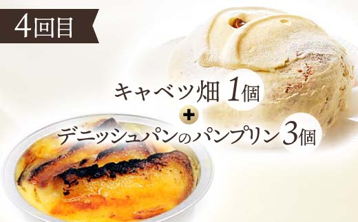 【全4回連続定期便】釧路市からの甘い贈り物! 毎月届くスィーツ定期便! デザート 菓子 大人気 ふるさと納税 北海道 _F4F-4352