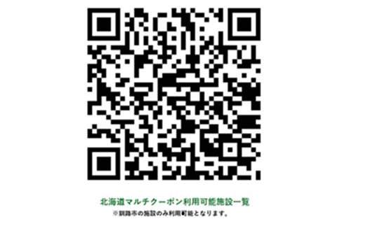 釧路市の飲食店や観光施設で使える！マルチクーポン 10,000円分（1,000円×10枚）クーポン 釧路市 観光 飲食店 長期滞在 返礼品 チケット グルメ レストラン 利用券 観光施設 _F4F-8458