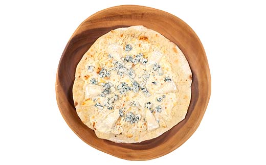 【期間限定！寄附額改定↓！】北海道産窯焼き冷凍ピザ 「クワトロフォルマッジ 至神のゴールディチーズ」 1枚 冷凍ピザ ピッツァ PIZZA チーズ 小麦 本格 クワトロフォルマッジ ギフト プレゼント 釧路 北海道 _F4F-8548