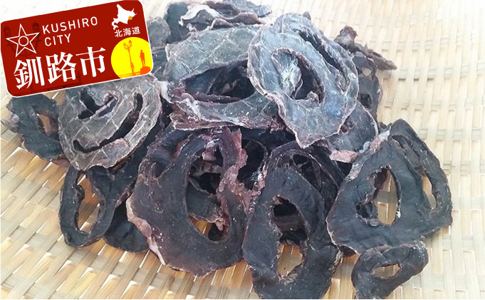 えぞ鹿肉（心臓）ジャーキー800g（自然食材ペットの健康を考えた無添加おやつ） ふるさと納税 ドッグフード _F4F-8893