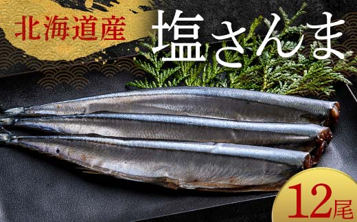 【期間限定！寄附額改定↓！】極上塩さんま12尾 3尾ごとの真空保存 さんま 焼き魚 魚 海鮮 鮮魚 北海道 ご当地グルメ 漬け魚 _F4F-8104