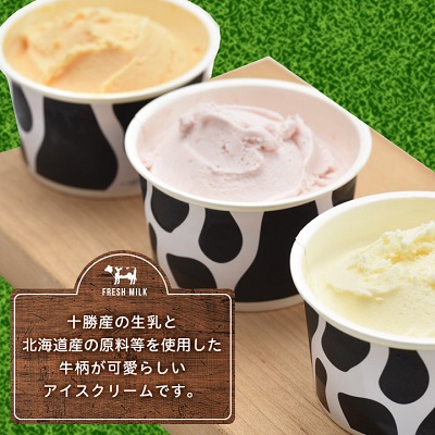 十勝白い牧場アイスクリーム24個【配送不可地域：離島】