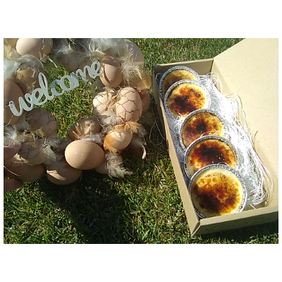 十勝産原料使用　濃厚クレームブリュレ　5個入り【配送不可地域：離島】