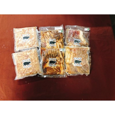 どろぶた十勝帯広セットC 計3種6点【配送不可地域：離島】