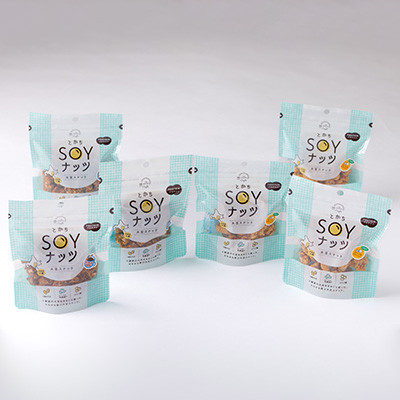 とかちSOYナッツ2種(オレンジ＆クランベリー味、アーモンドcaffe味)×3個詰め合わせ　合計6個