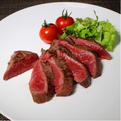 豊西牛 ランプ ステーキ セット 計520g (260g×2枚) トヨニシソース付【配送不可地域：離島】