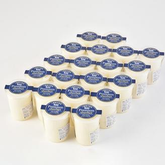 十勝プレミアムシャーベット20個【配送不可地域：離島】