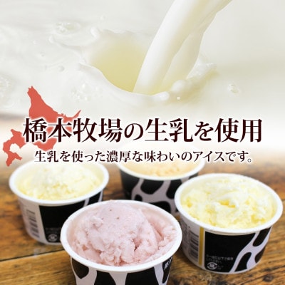 十勝白い牧場アイス 全味食べ比べセット(4種×各3個)【配送不可地域：離島・沖縄県】