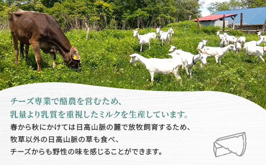 香林農園ナチュラルチーズ　牛セミハードチーズ　北海道　日高山脈の麓のチーズ農家【配送不可地域：離島】