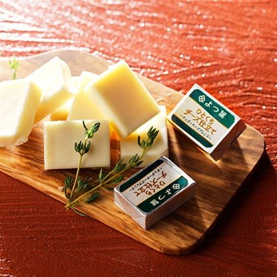 よつ葉 北海道十勝 ひとくちチーズ仕立て チェダーチーズブレンド 90g×6個【配送不可地域：離島】