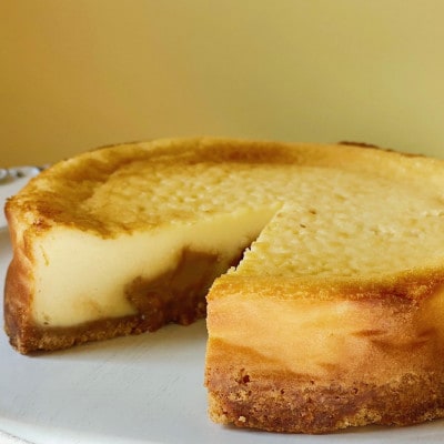 北海道産クリームチーズ使用　キャラメルチーズケーキ【配送不可地域：離島】