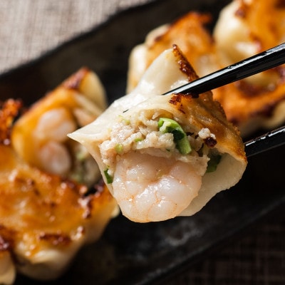 「餃子専門店工場直送60個入り」餃子屋北の匠3種セットA(手作り餃子・海老餃子・行者にんにく餃子)【配送不可地域：離島】