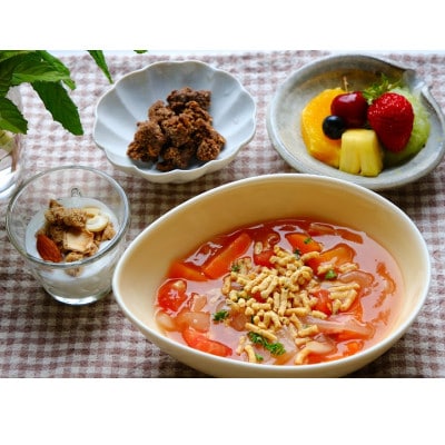 とかち大豆BOX【十勝産大豆を使ったグラノーラ・スナック・フレークの詰め合わせ】