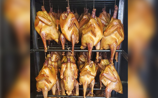 【クリスマス】スモークターキー　2.8～3.6kgサイズ【配送不可地域：離島】