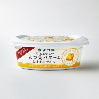 よつ葉 パンにおいしい よつ葉バターとひまわりオイル 100g×6個【配送不可地域：離島】