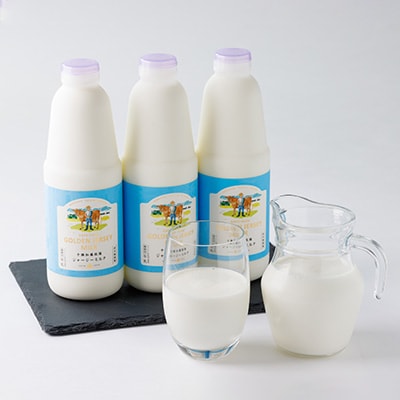 【毎月定期便】ジャージーゴールデンミルク 900ml×3本セット 北海道 十勝 加藤牧場全6回【配送不可地域：離島】